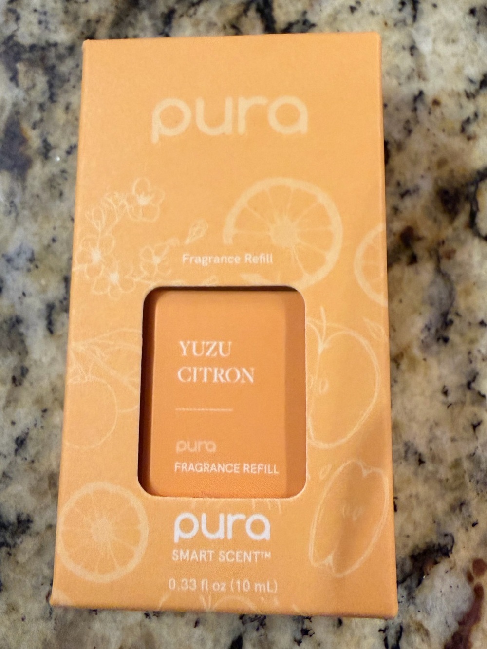 Pura Fragrance Diffuser Refill Yuzu Citron Pura Scent Refill NIB
